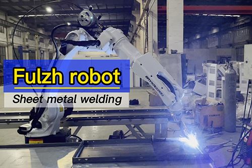 Svařování plechů Robotem Fulzh